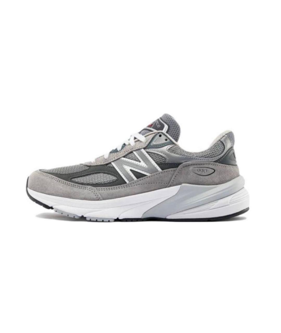 NEW BALANCE Серые замшевые кроссовки, фото 9