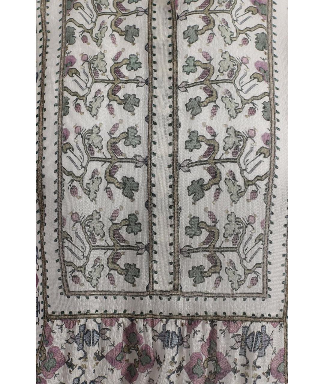 ISABEL MARANT Голубое шелковое вечернее платье, фото 4