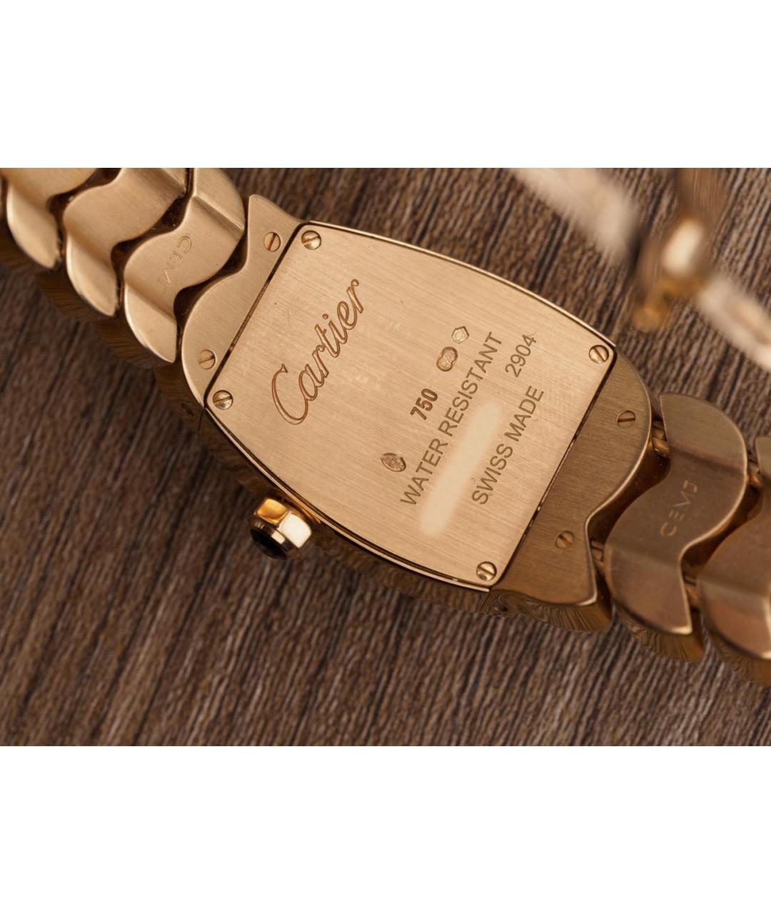 CARTIER Золотые часы из розового золота, фото 7