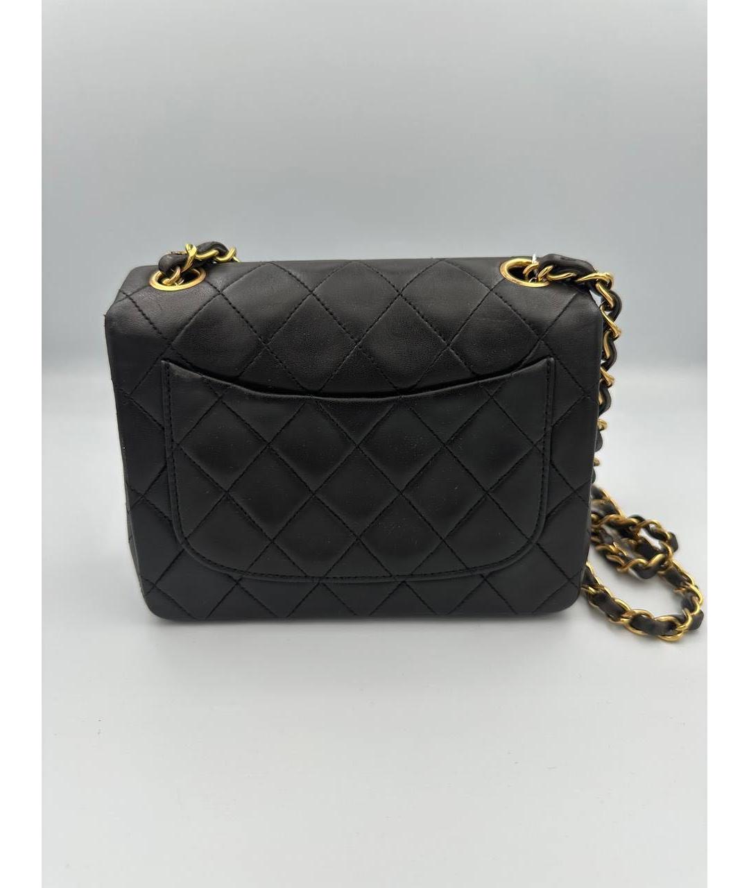 CHANEL Коричневая кожаная сумка через плечо, фото 2