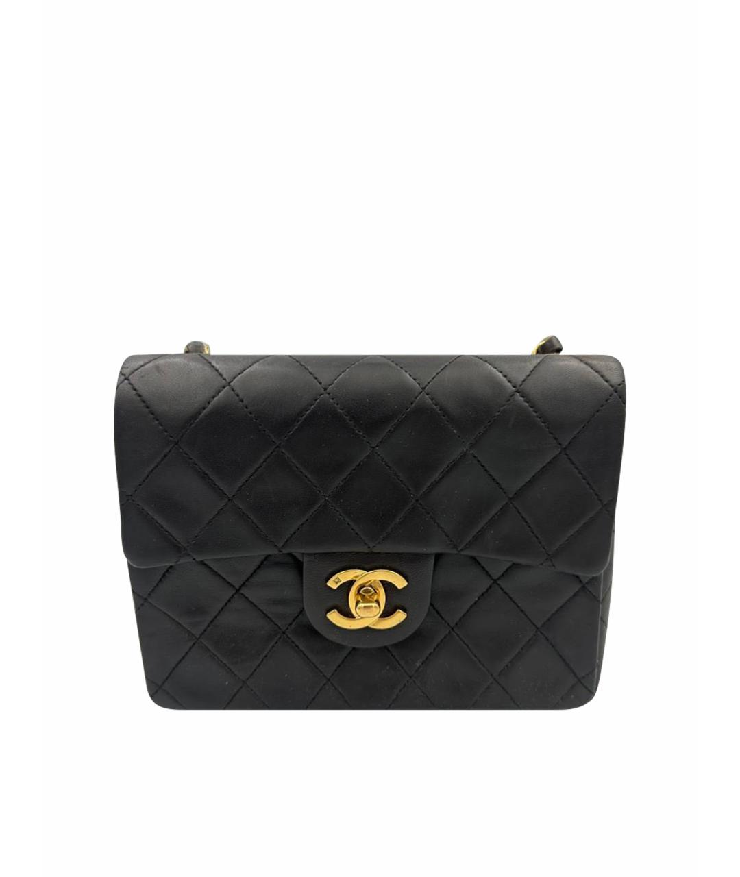 CHANEL Коричневая кожаная сумка через плечо, фото 1