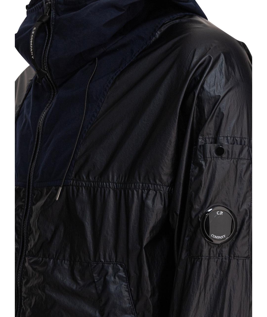 CP COMPANY Черная полиамидовая куртка, фото 4