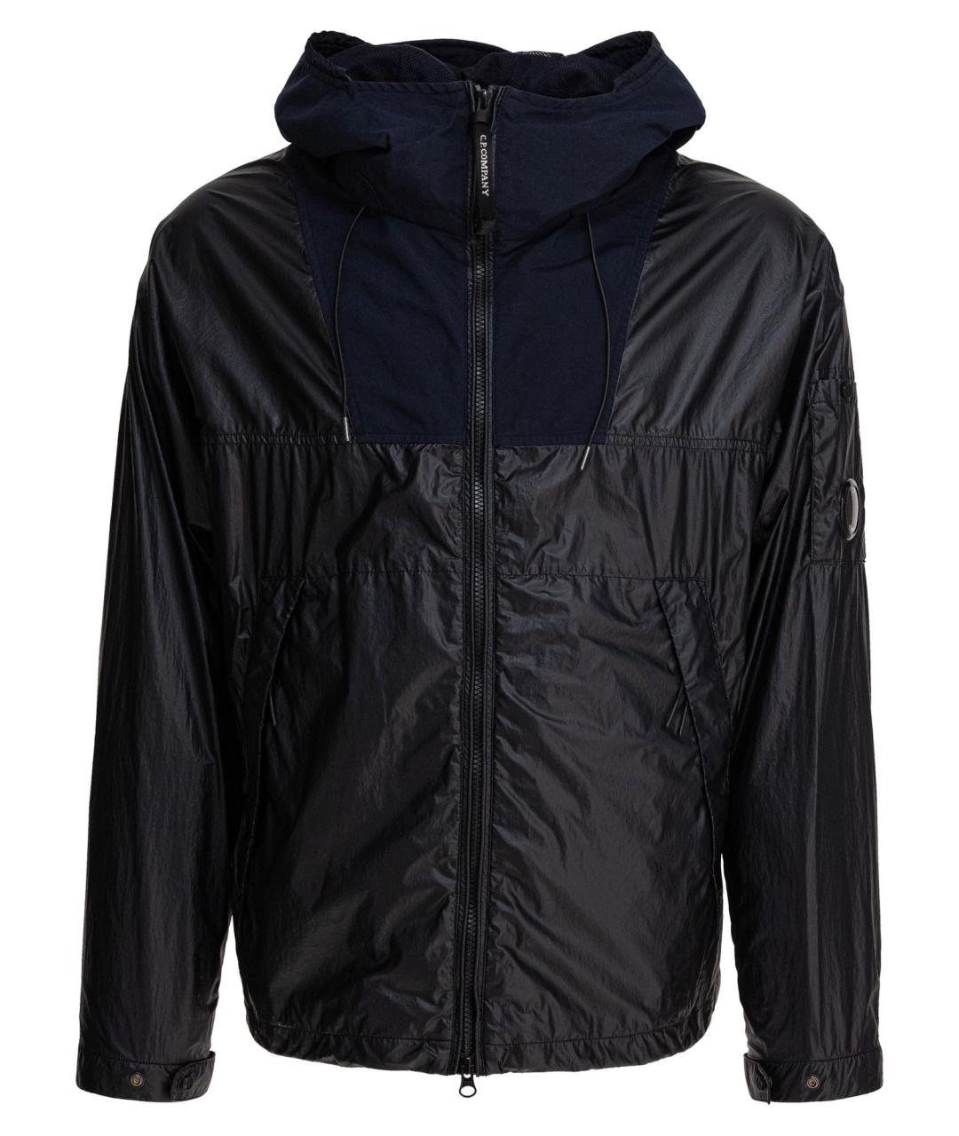CP COMPANY Черная полиамидовая куртка, фото 1