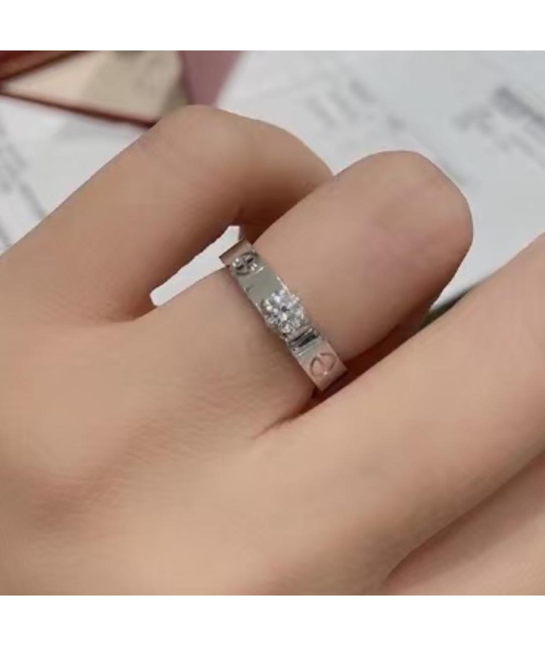 CARTIER Белое кольцо из белого золота, фото 8