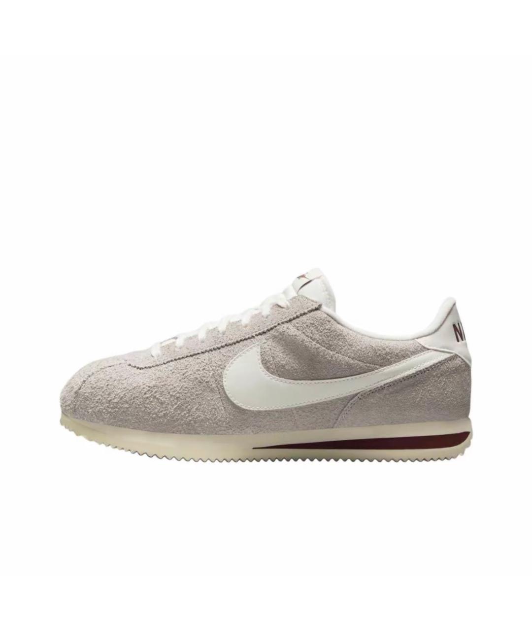 NIKE Серые замшевые кроссовки, фото 3