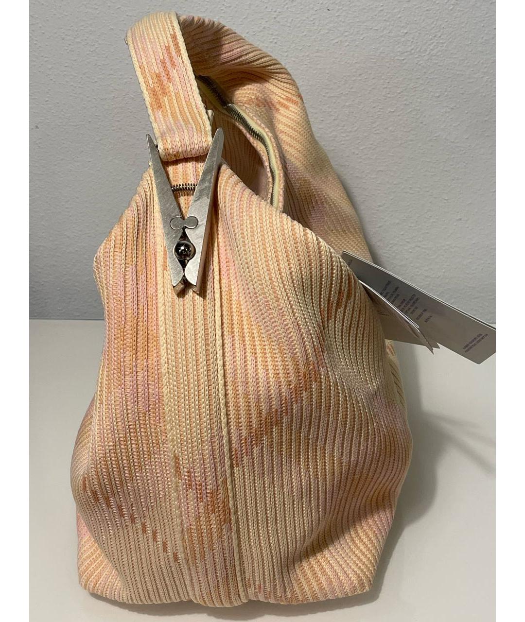 BURBERRY Коралловая сумка с короткими ручками, фото 3