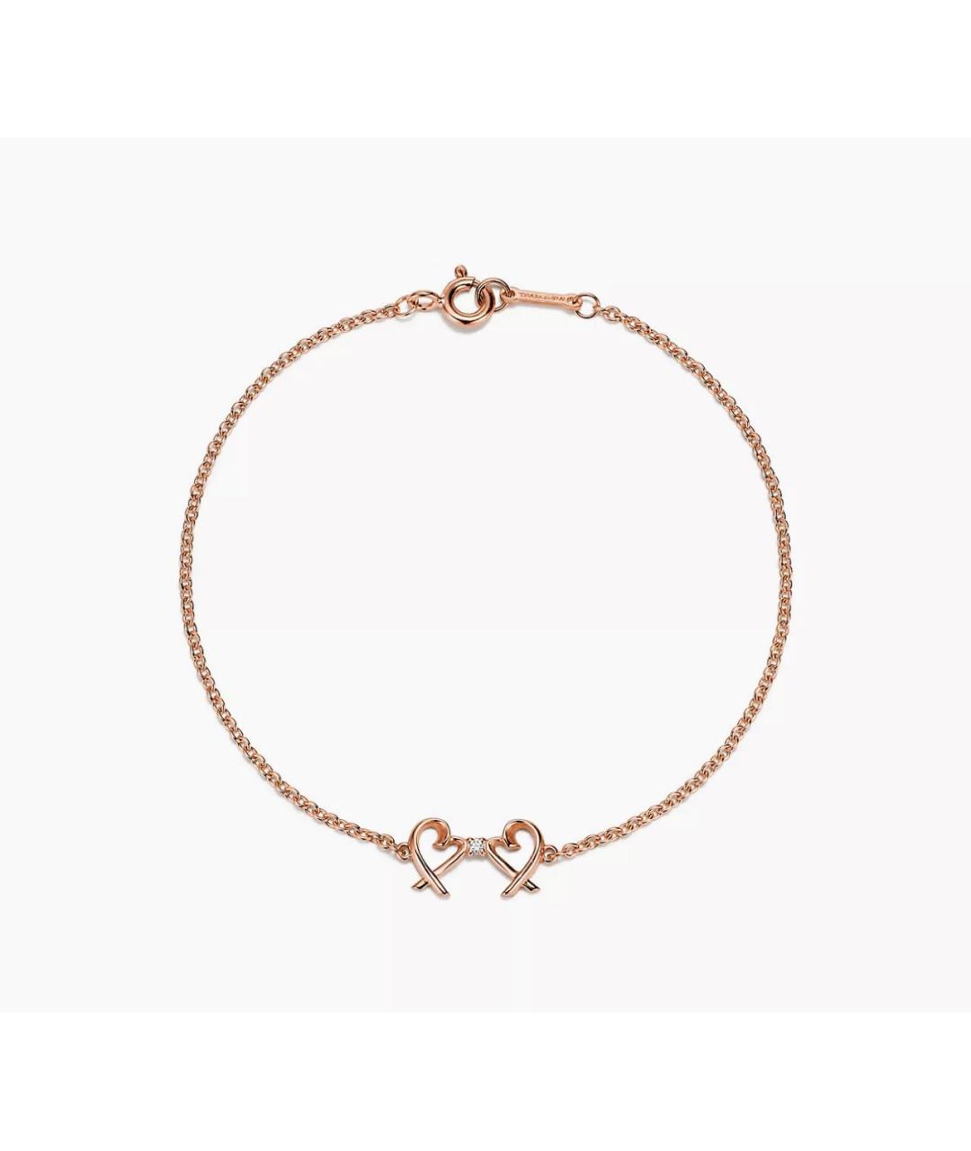 TIFFANY&CO Золотой браслет из розового золота, фото 8