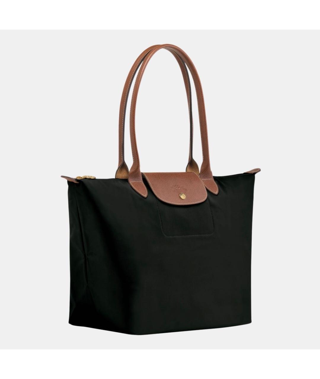 LONGCHAMP Черная сумка тоут, фото 2