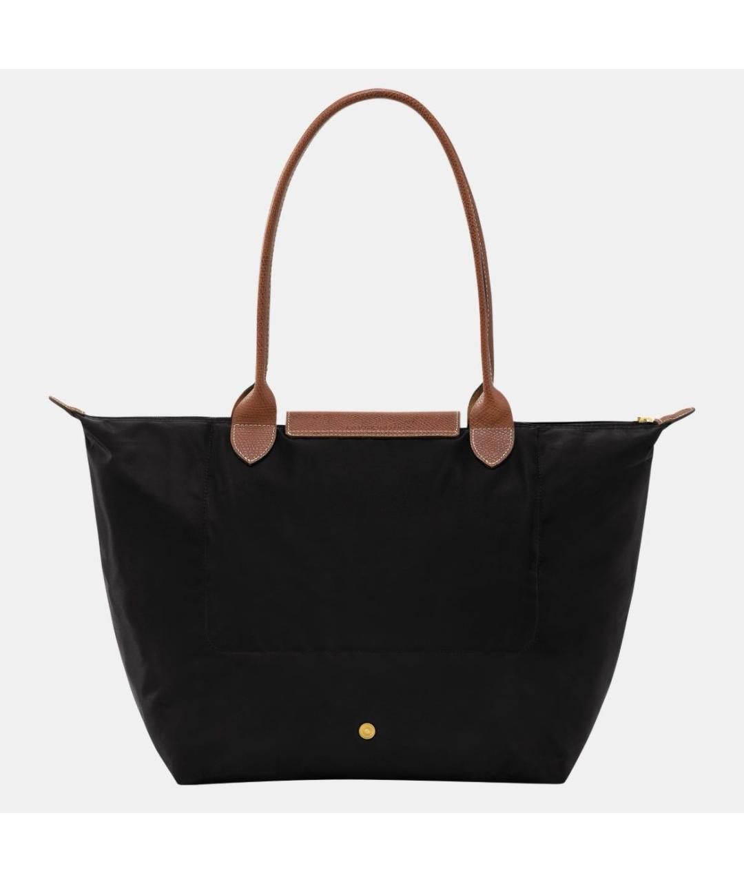 LONGCHAMP Черная сумка тоут, фото 3
