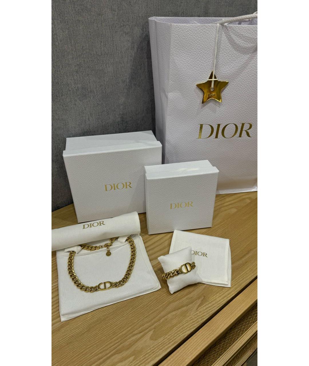 CHRISTIAN DIOR Золотой браслет, фото 3