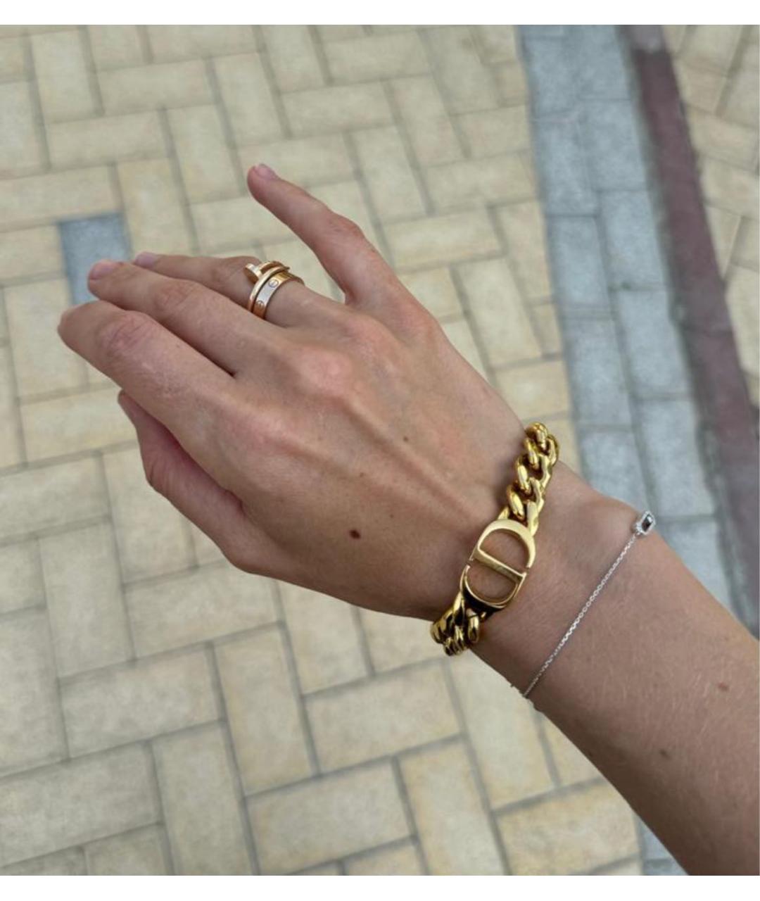 CHRISTIAN DIOR Золотой браслет, фото 2