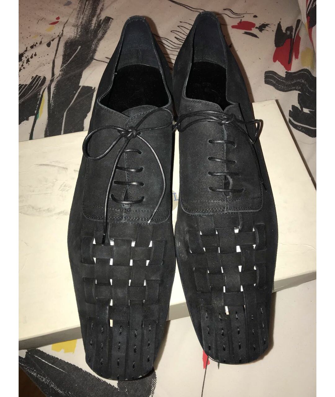 BILANCIONI Черные замшевые туфли, фото 2