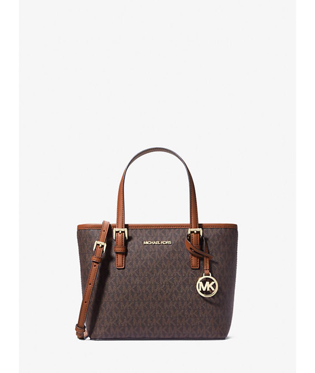 MICHAEL KORS Коричневая сумка тоут, фото 5