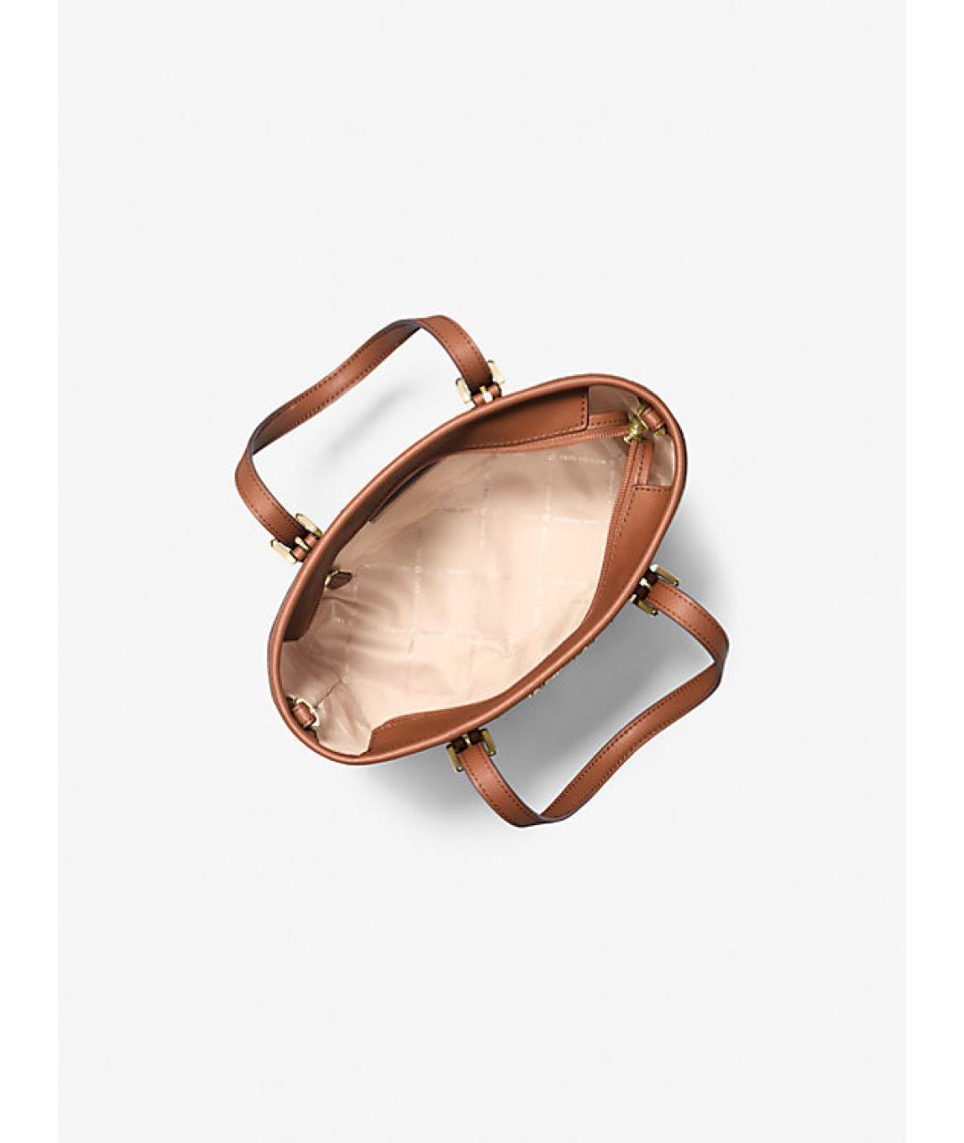 MICHAEL KORS Коричневая сумка тоут, фото 4
