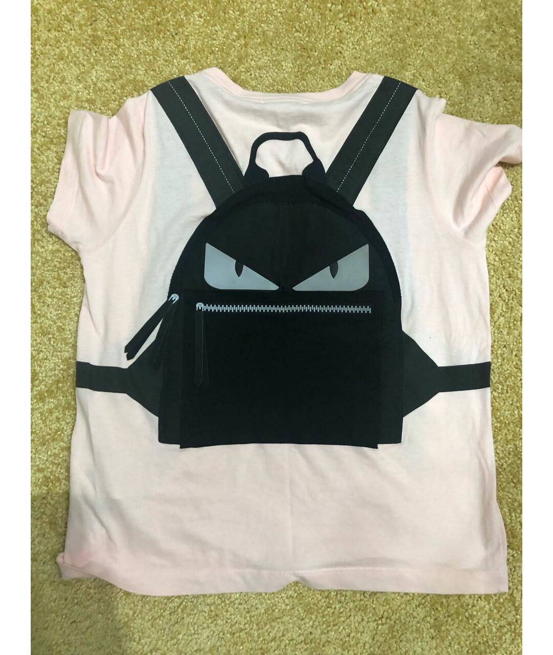 FENDI Розовый хлопковый детская футболка / топ, фото 2