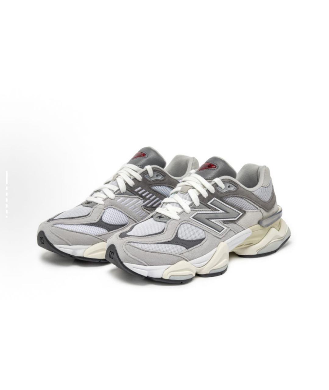NEW BALANCE Серые низкие кроссовки / кеды, фото 2