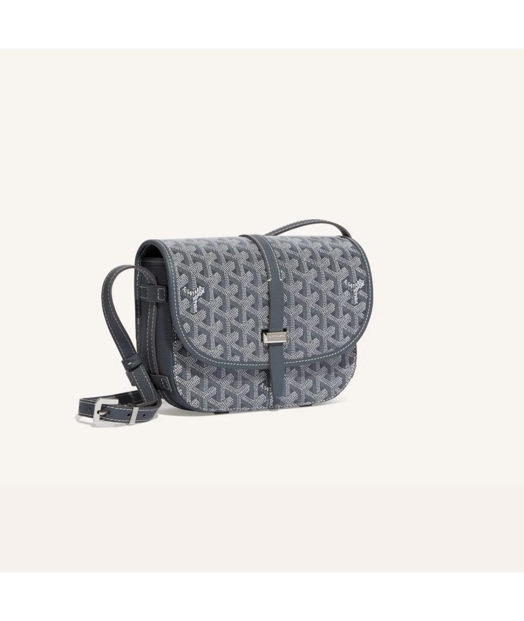 GOYARD Серая сумка через плечо, фото 4