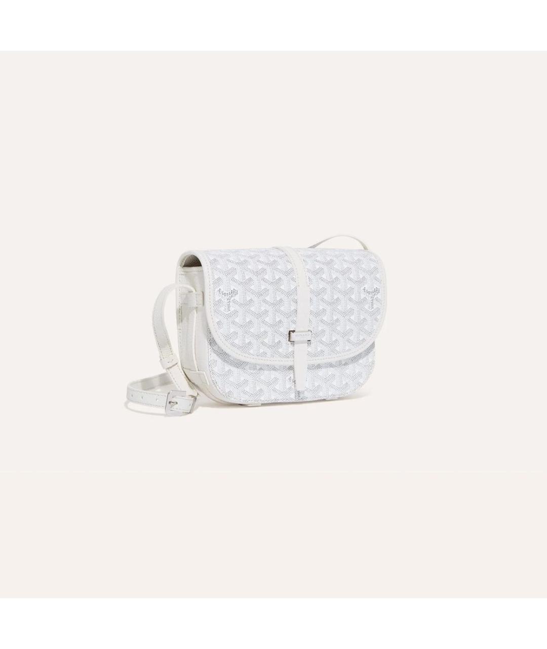 GOYARD Белая сумка через плечо, фото 4