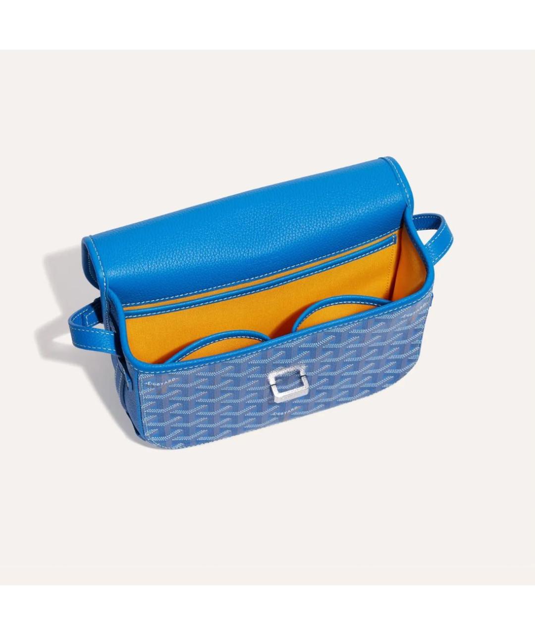 GOYARD Голубая сумка через плечо, фото 3