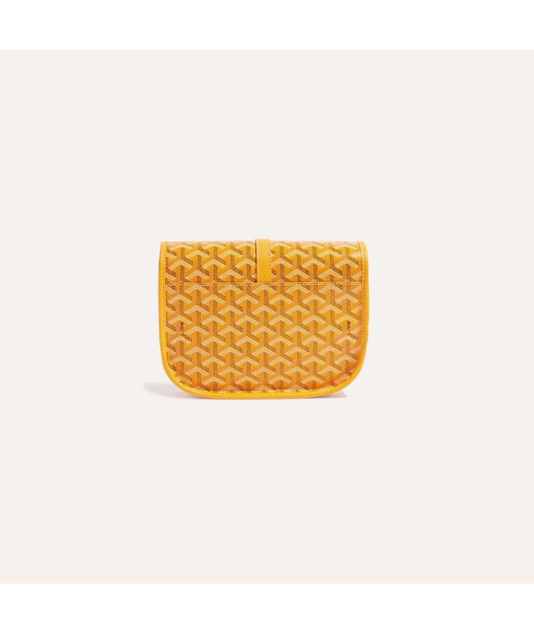 GOYARD Желтая сумка через плечо, фото 2