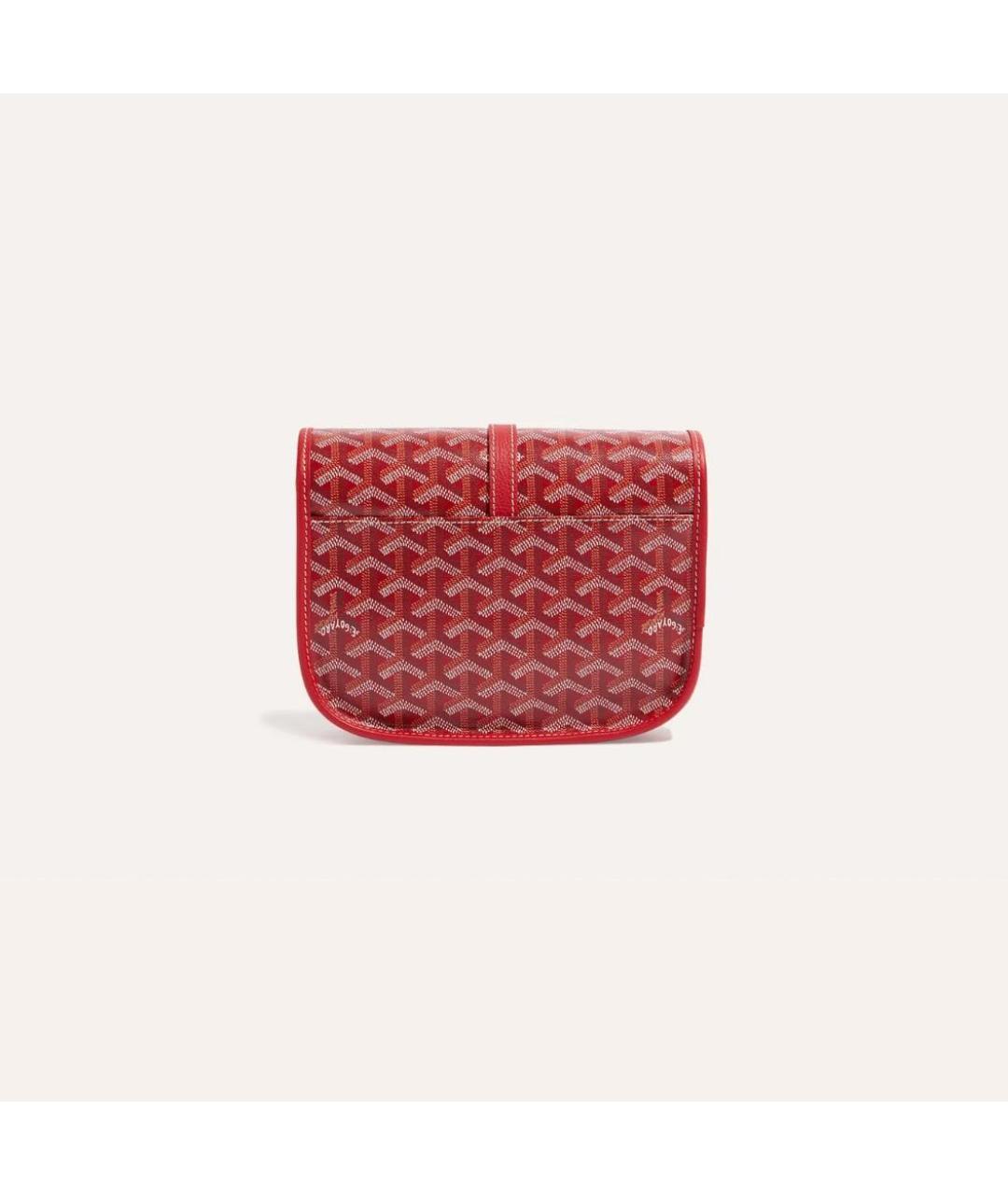 GOYARD Красная сумка через плечо, фото 2
