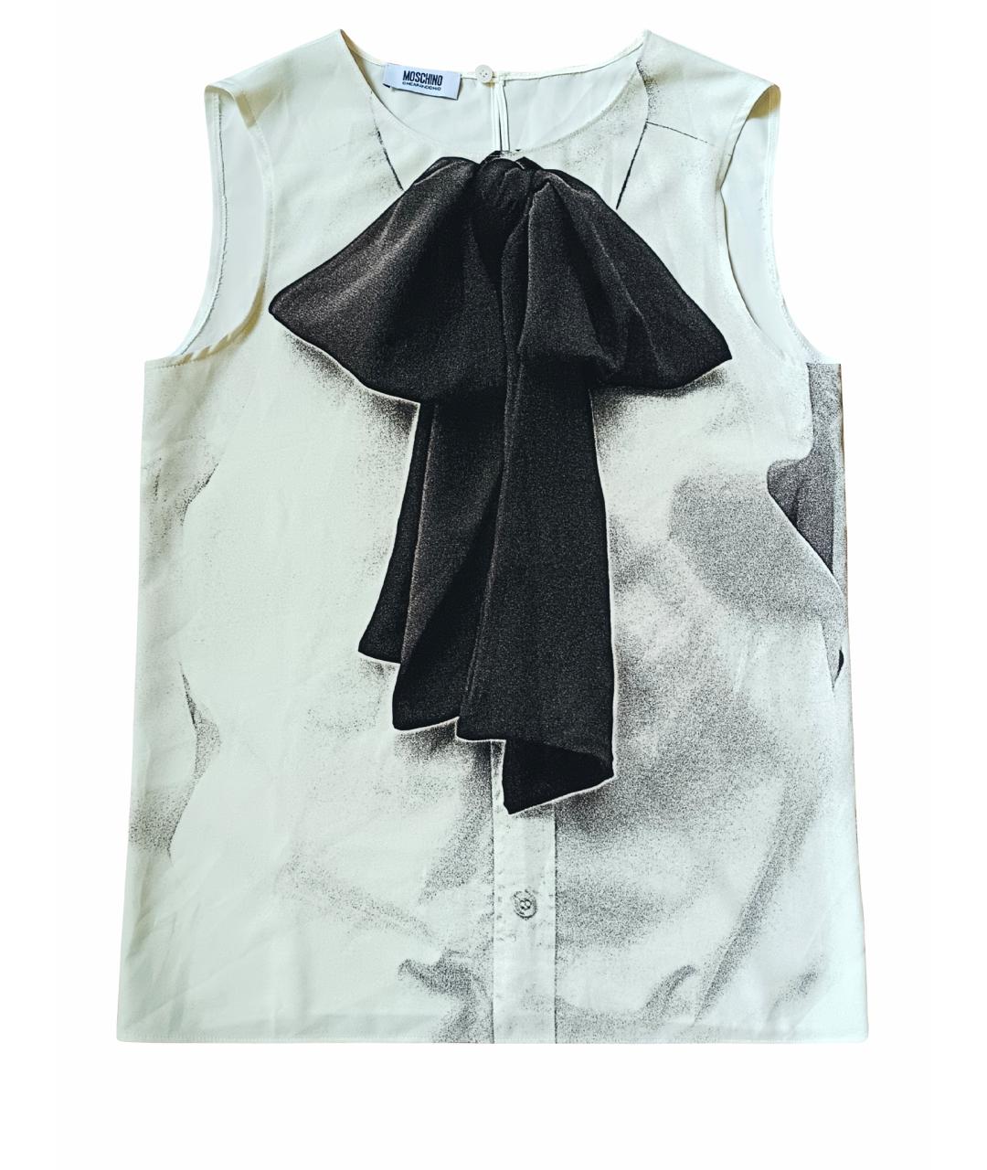 MOSCHINO Бежевая блузы, фото 1