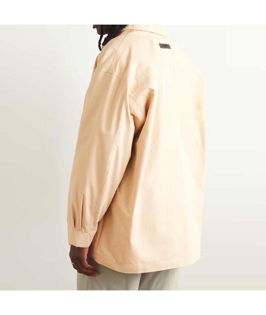 FEAR OF GOD ESSENTIALS Бежевая куртка, фото 2