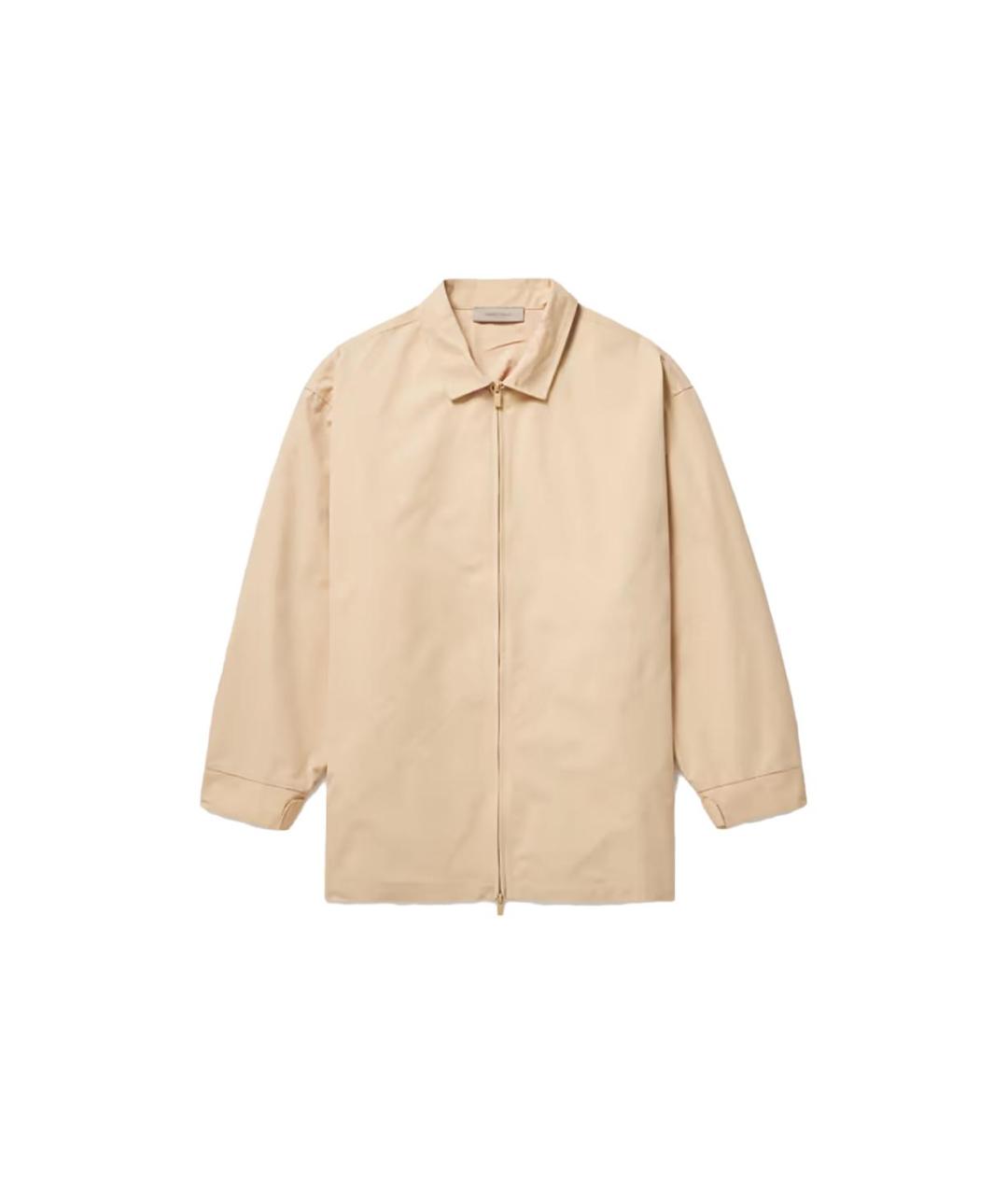 FEAR OF GOD ESSENTIALS Бежевая куртка, фото 1
