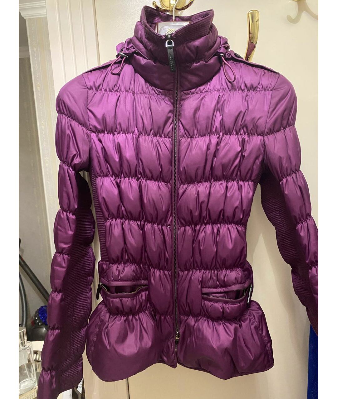BURBERRY Фиолетовая куртка, фото 5