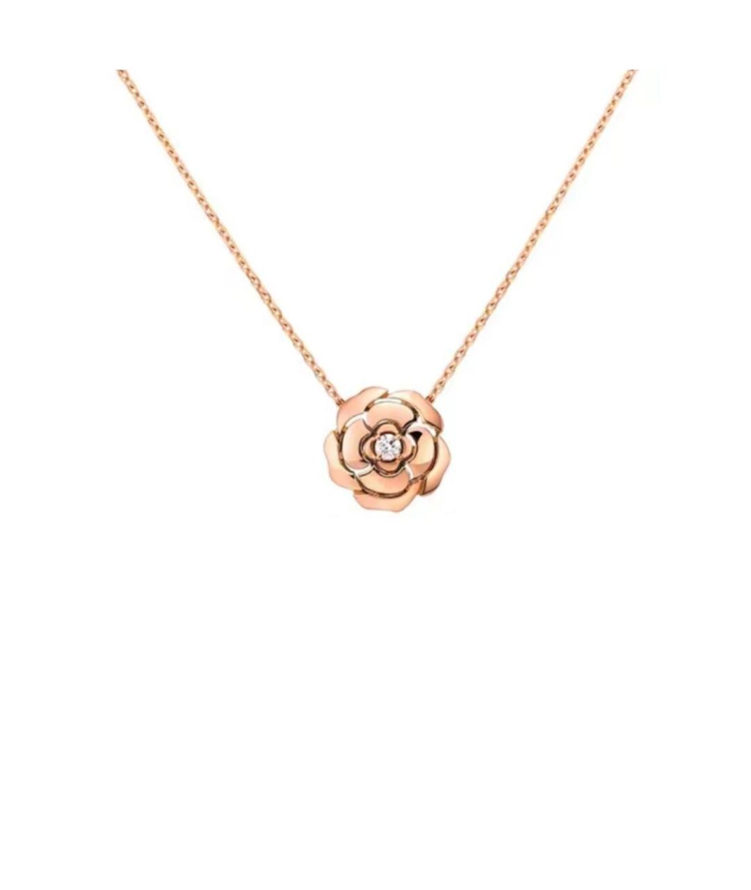 CHANEL Золотое колье из розового золота, фото 1