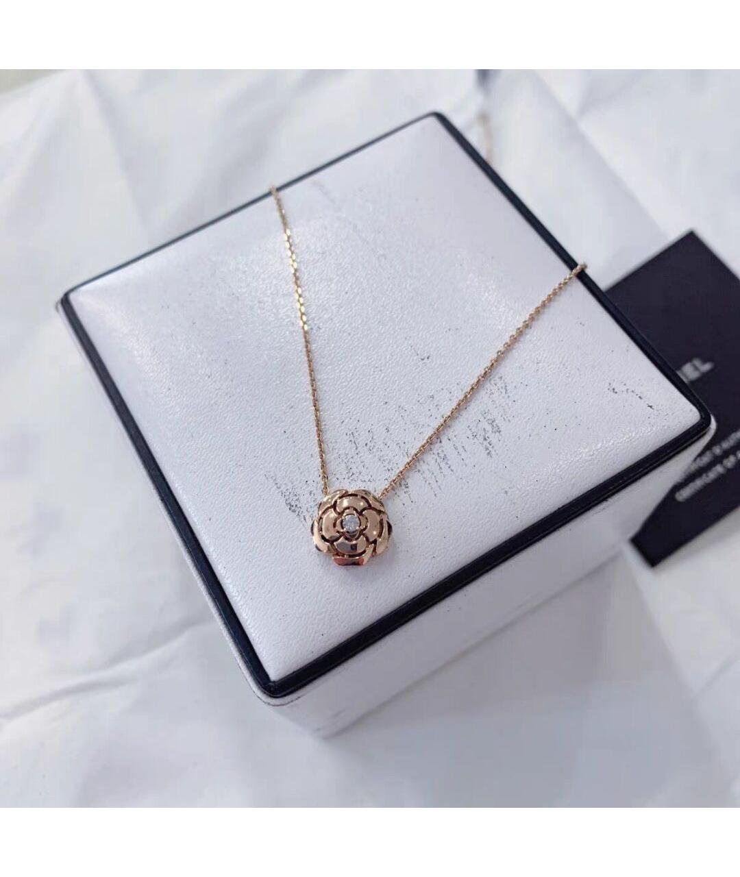 CHANEL Золотое колье из розового золота, фото 2