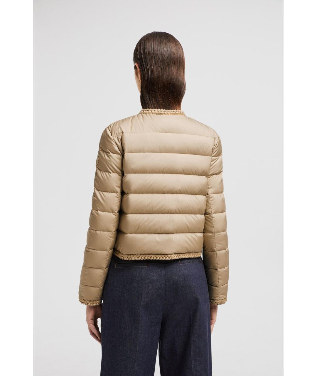 MONCLER Бежевая куртка, фото 5