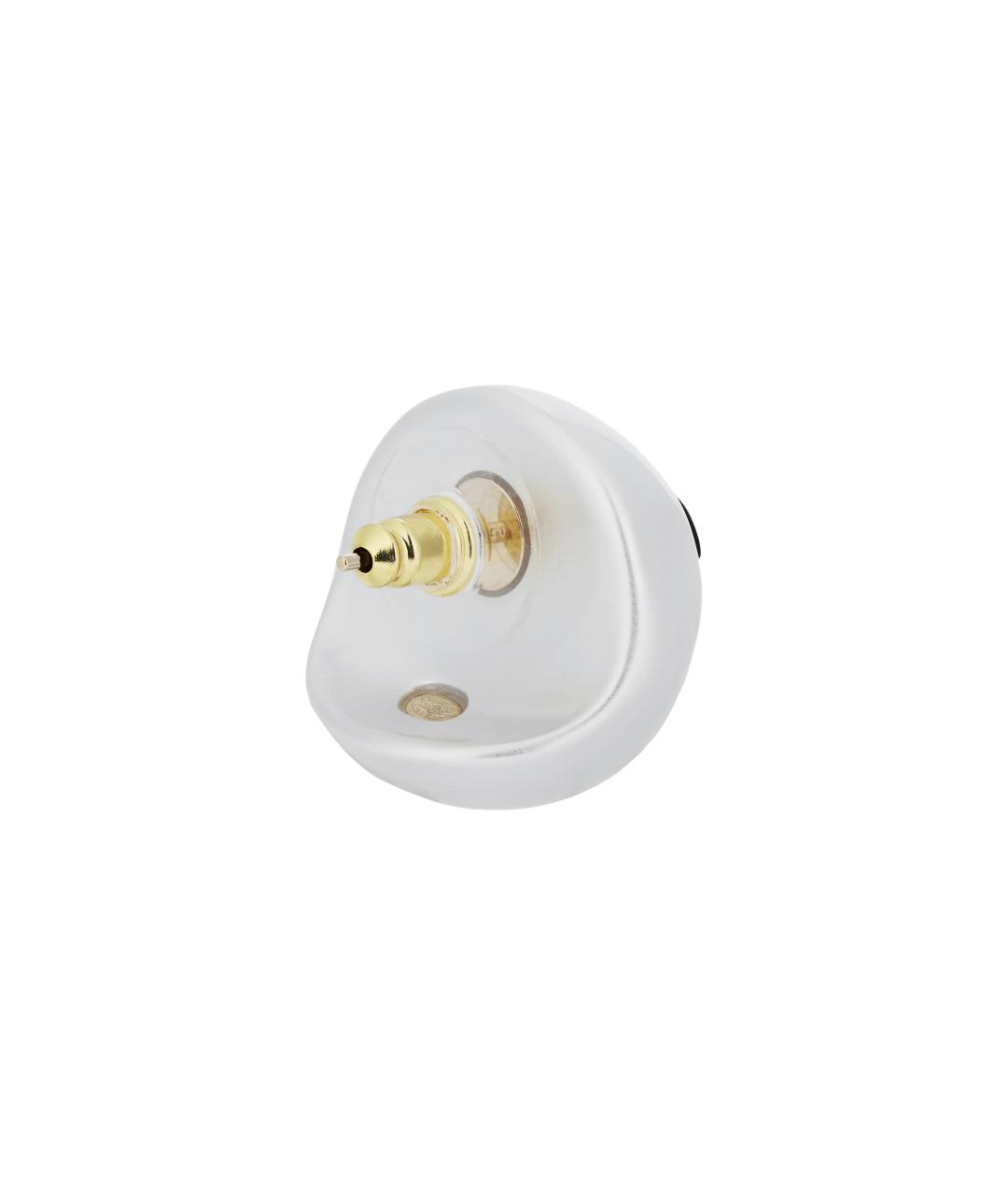 CHANEL Белые серьги, фото 4