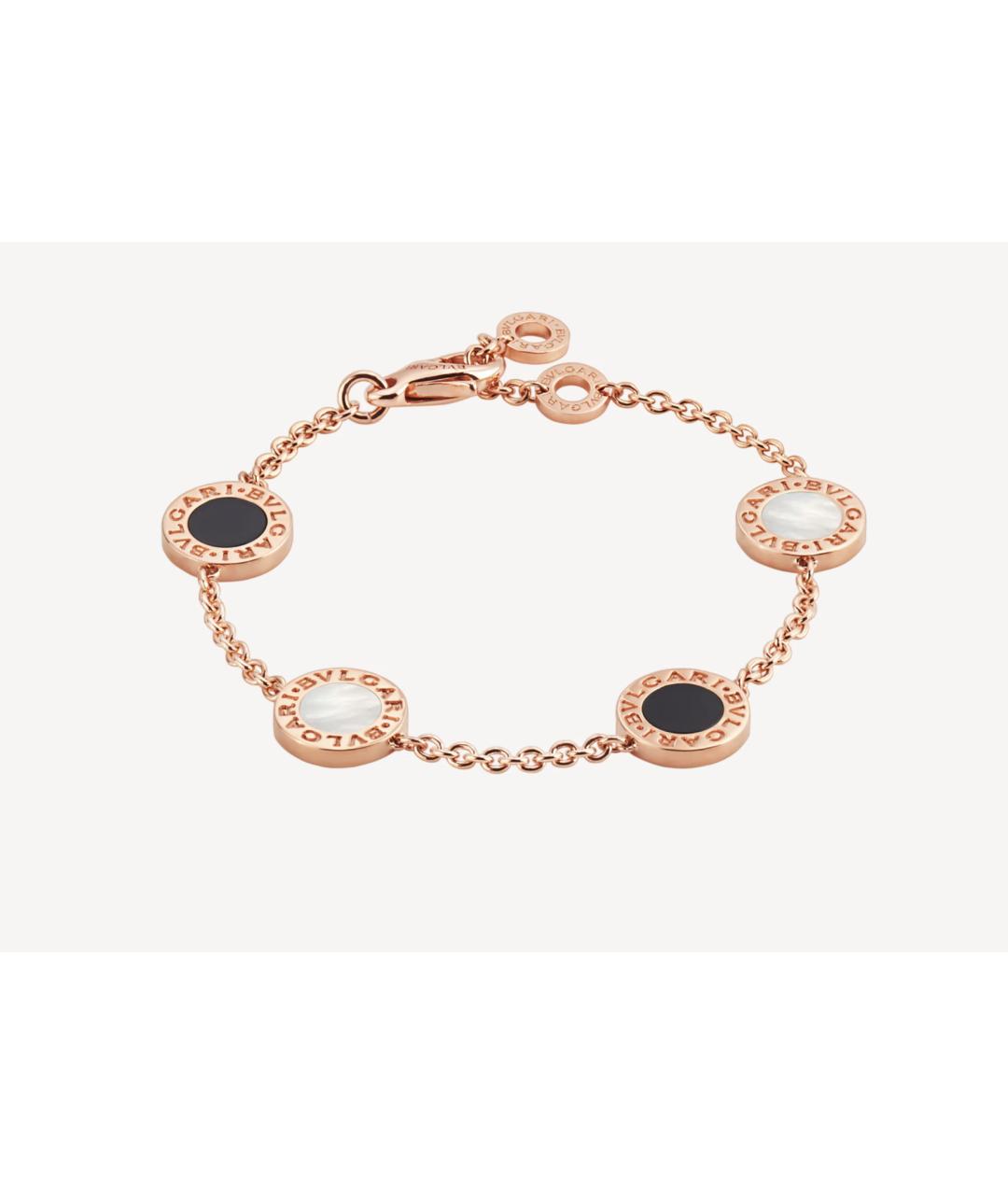 BVLGARI Белый браслет из розового золота, фото 8