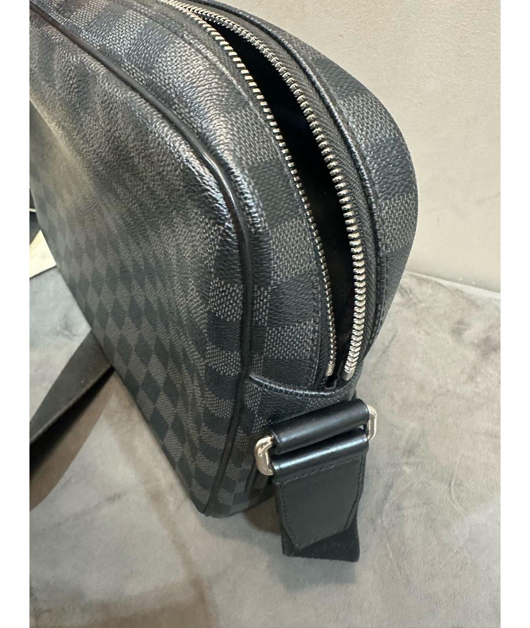 LOUIS VUITTON Черная сумка на плечо, фото 5