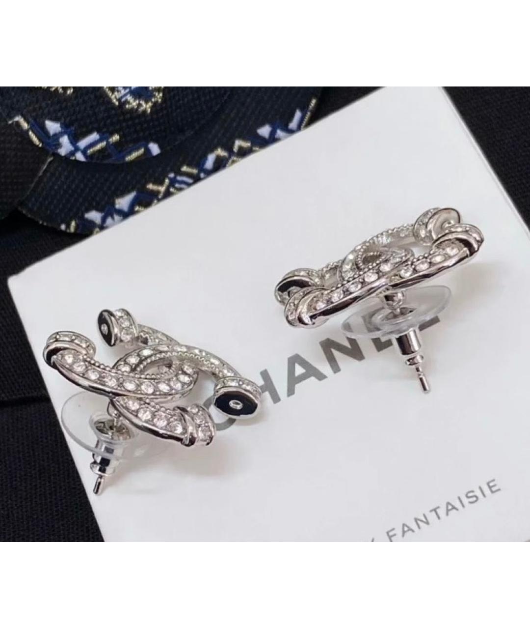 CHANEL Металлические серьги, фото 5