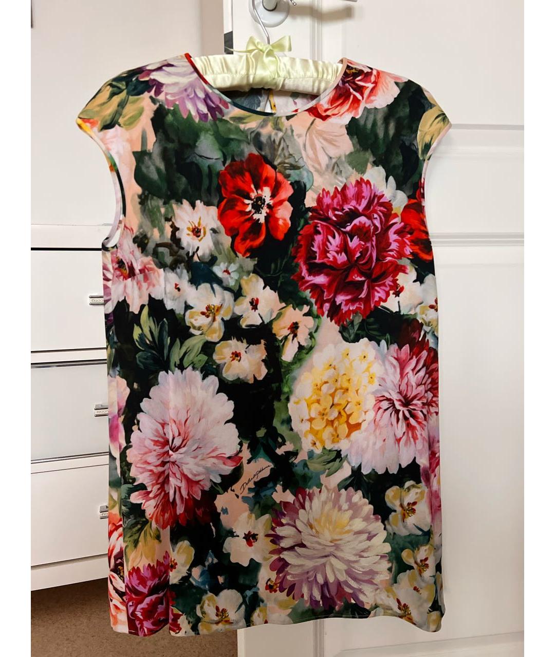 DOLCE&GABBANA Мульти вискозная блузы, фото 6