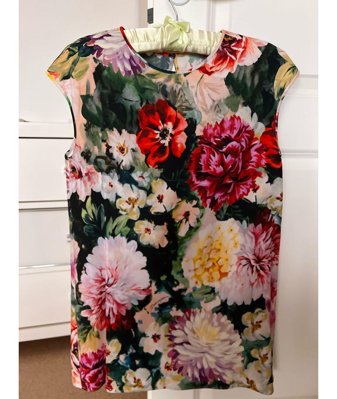 DOLCE&GABBANA Мульти вискозная блузы, фото 5