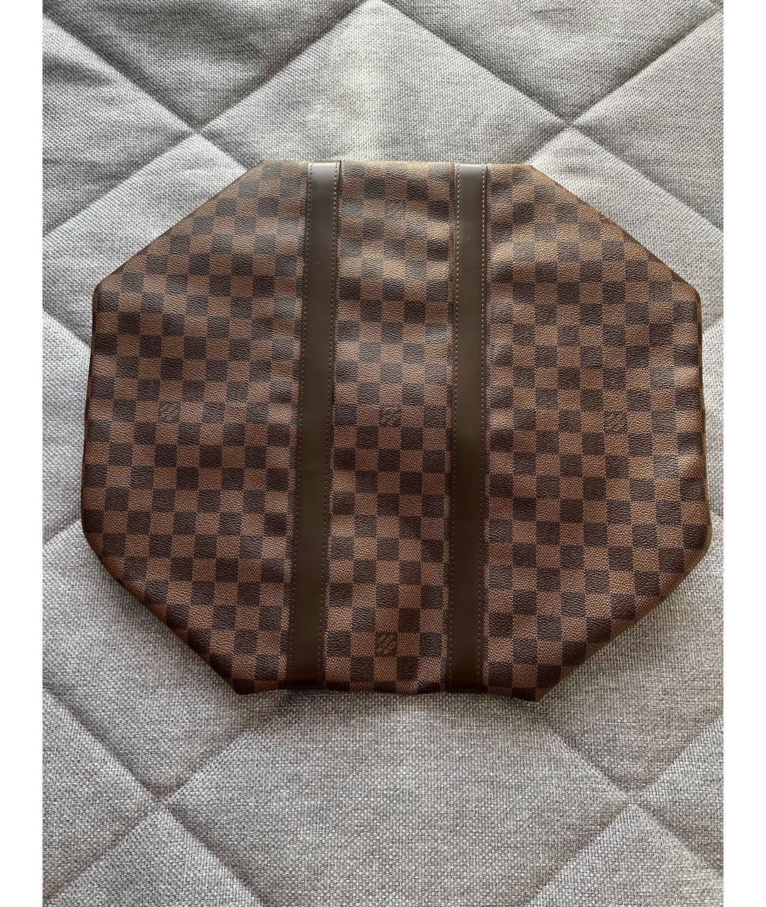 LOUIS VUITTON Коричневая дорожная/спортивная сумка, фото 3