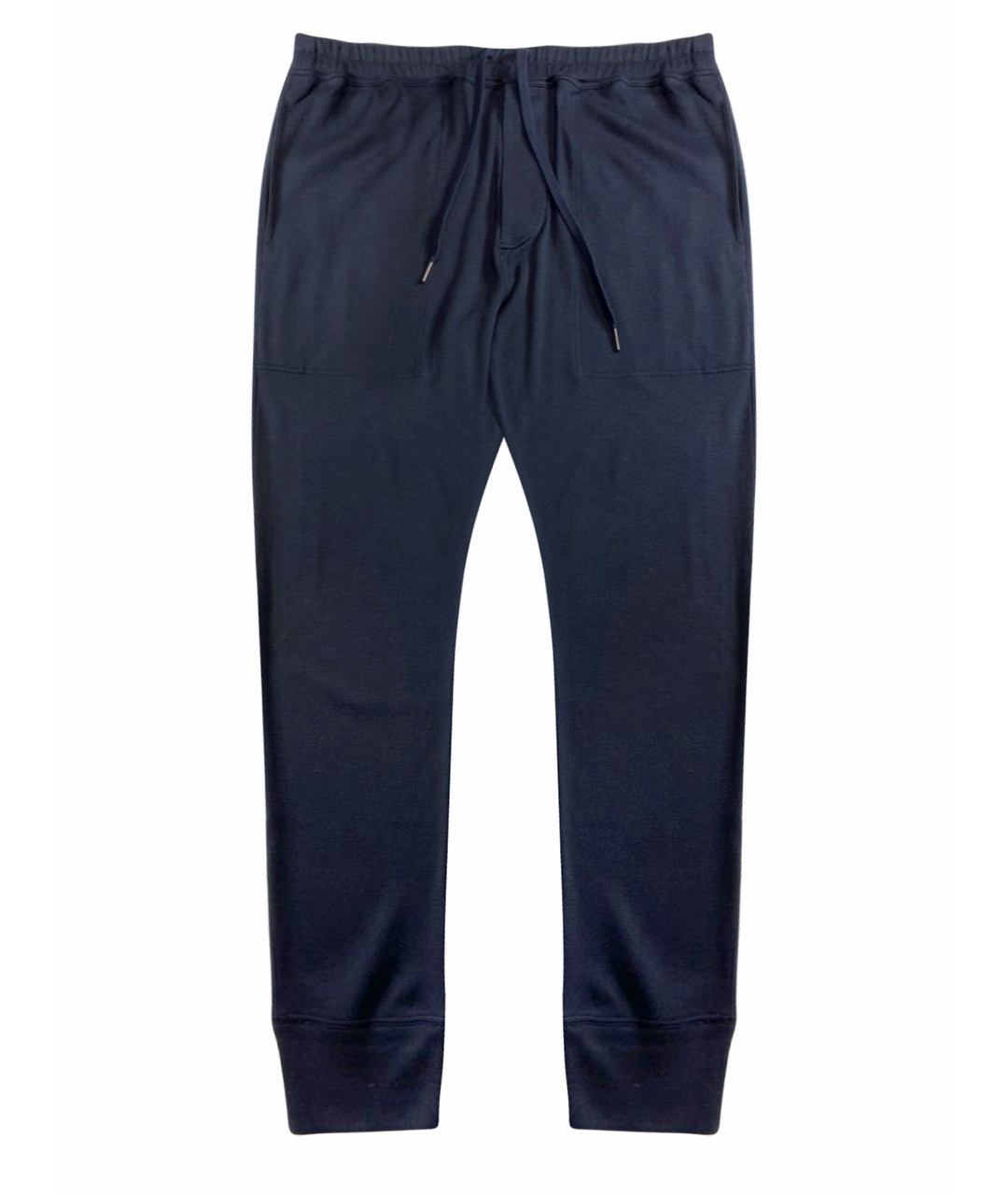 TOM FORD Темно-синие кашемировые повседневные брюки, фото 1