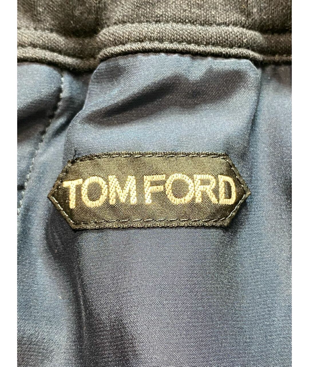 TOM FORD Темно-синие кашемировые повседневные брюки, фото 3