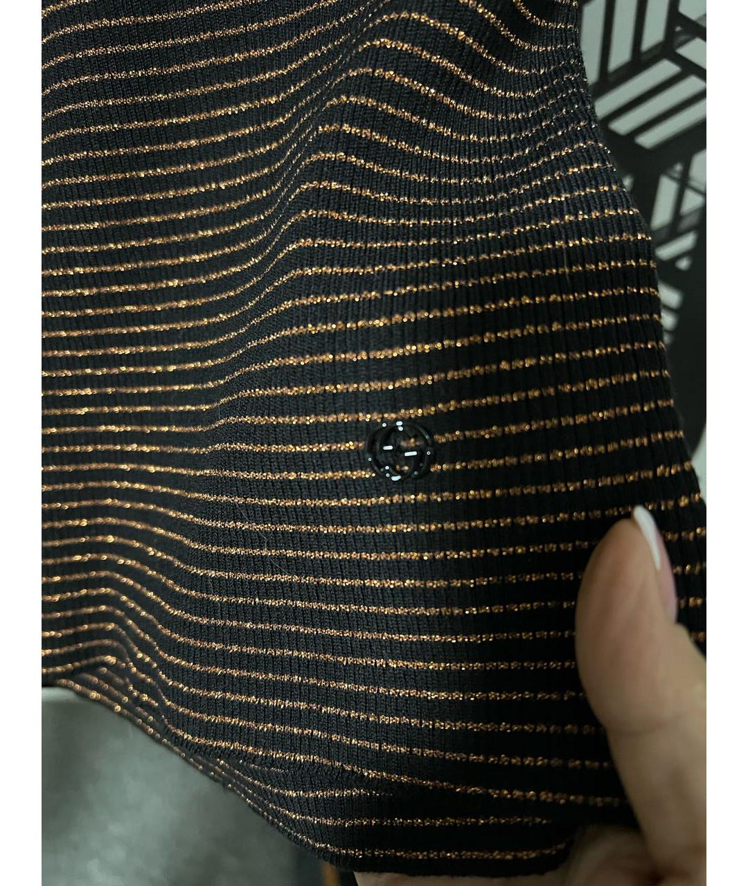 GUCCI Коричневая шерстяная майка, фото 5