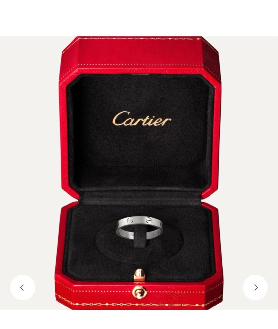 CARTIER Кольцо из белого золота, фото 6