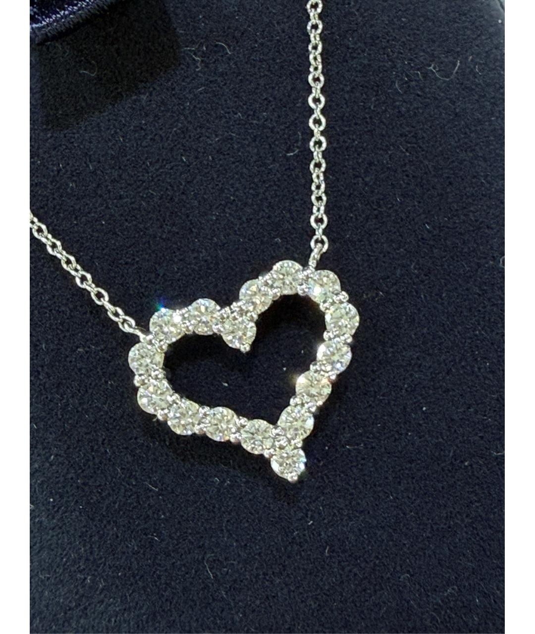 TIFFANY&CO Серебряная платиновая подвеска, фото 4
