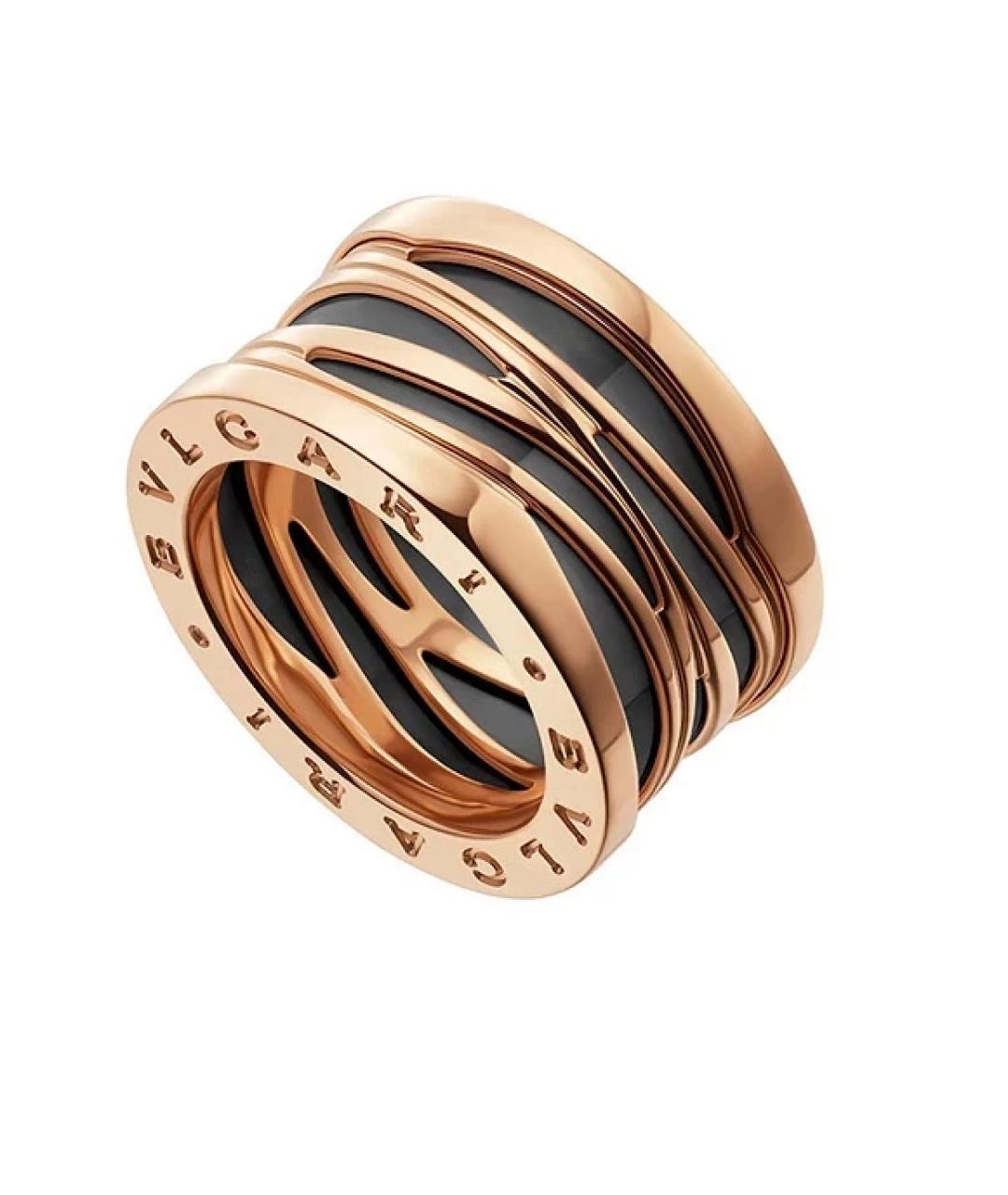 BVLGARI Золотое кольцо из розового золота, фото 1