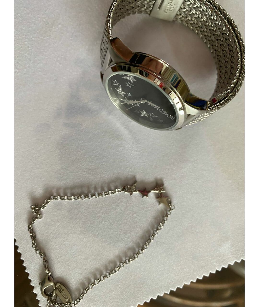 JUST CAVALLI Серебряные стальные часы, фото 3