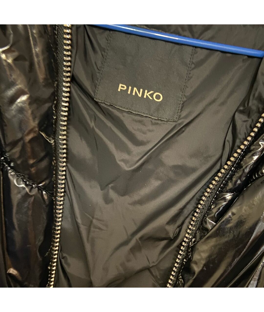 PINKO Черная полиамидовая куртка, фото 3