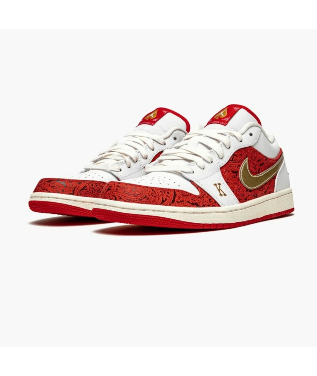 NIKE Красные кроссовки, фото 2
