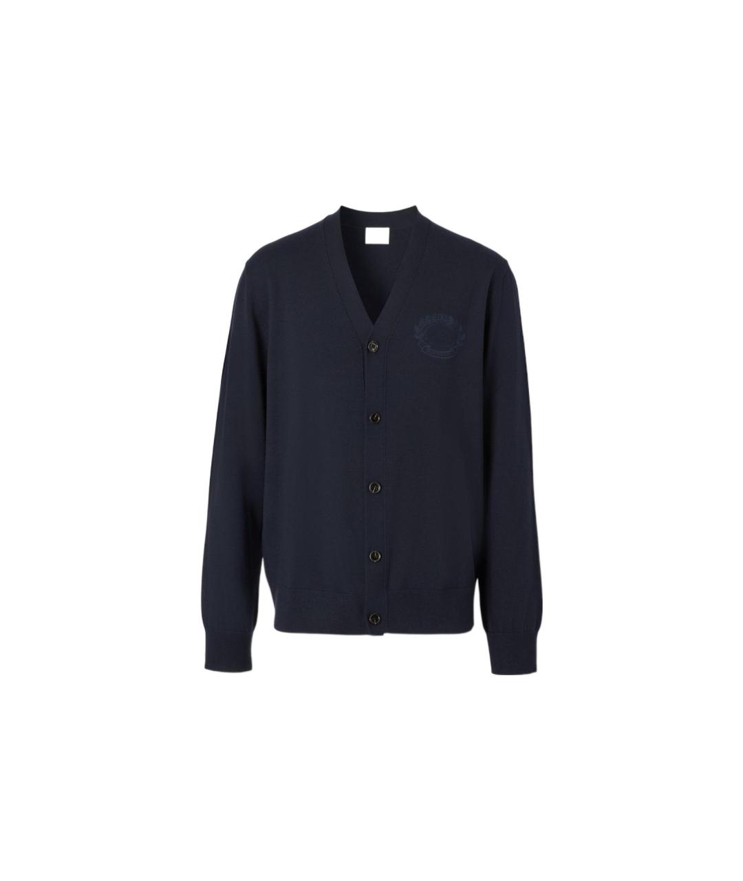 BURBERRY Темно-синий кардиган, фото 1