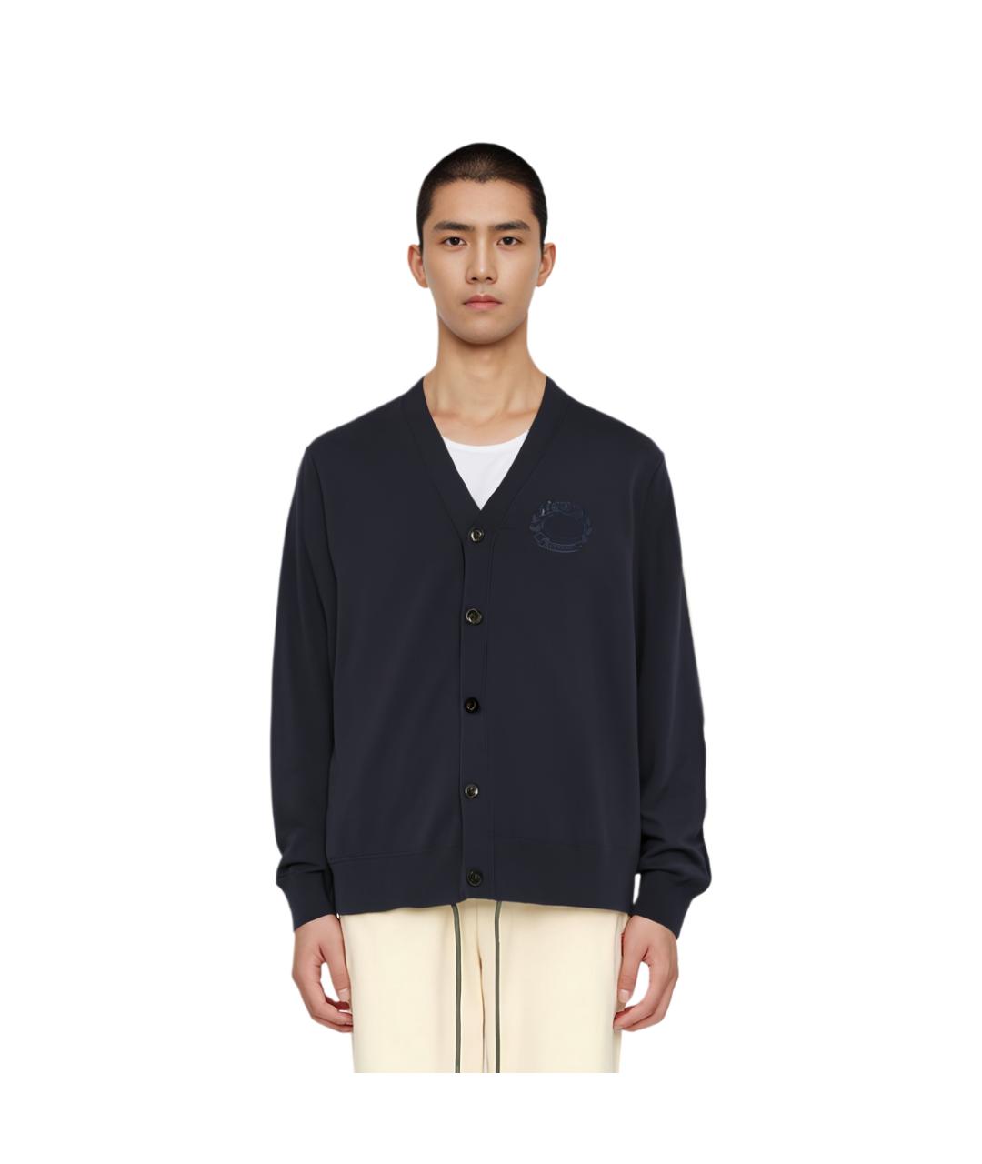 BURBERRY Темно-синий кардиган, фото 5